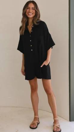 Keely Playsuit - Black