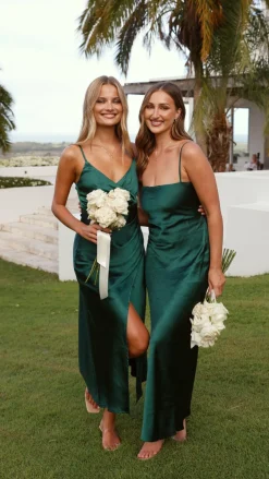 Keira Maxi Dress - Emerald