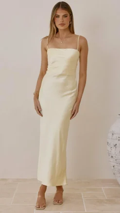 Keira Maxi Dress - Yellow