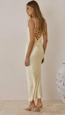 Keira Maxi Dress - Yellow