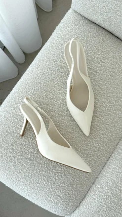 Kendra Heel - White Shine