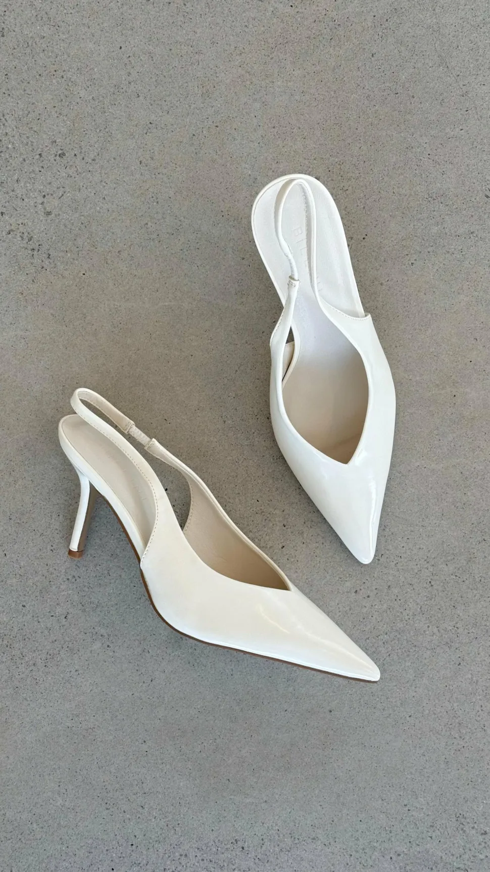 Kendra Heel - White Shine