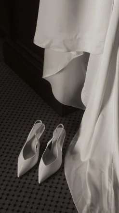 Kendra Heel - White Shine