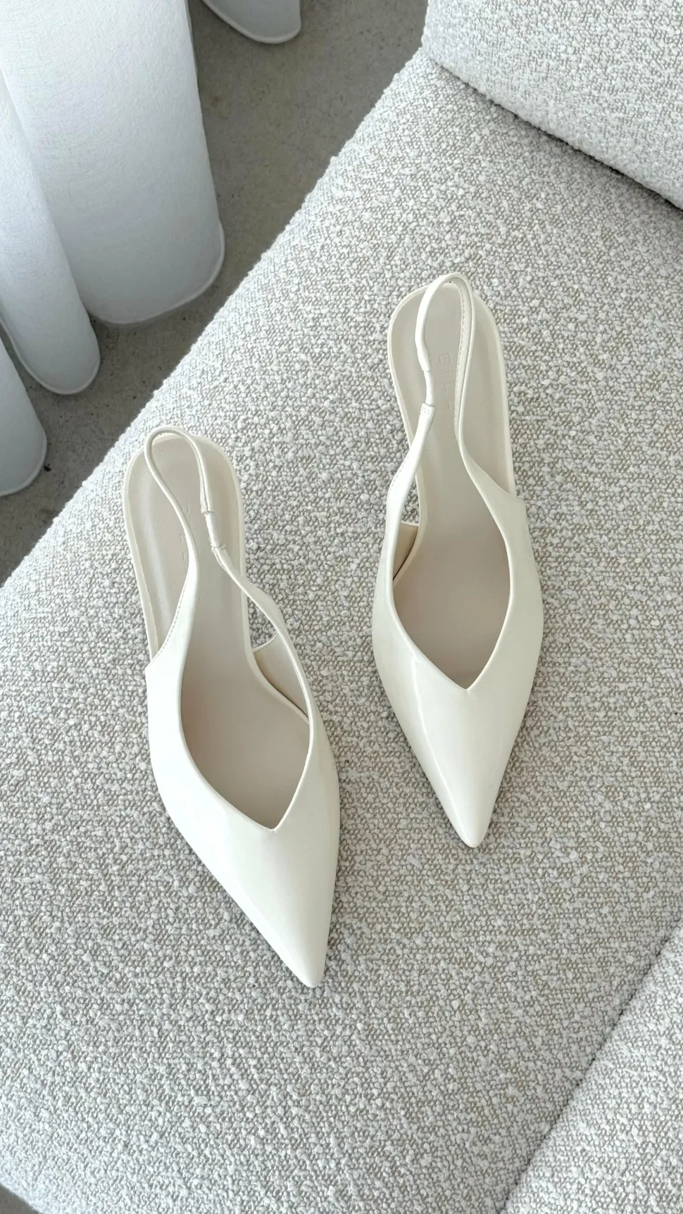 Kendra Heel - White Shine