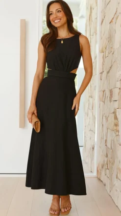 Kimberley Maxi Dress - Black
