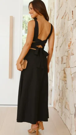 Kimberley Maxi Dress - Black