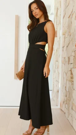 Kimberley Maxi Dress - Black