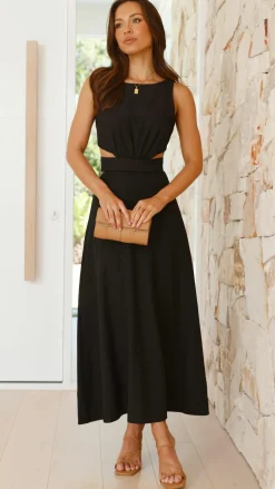 Kimberley Maxi Dress - Black