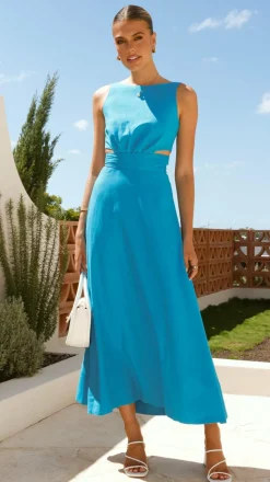 Kimberley Maxi Dress - Blue