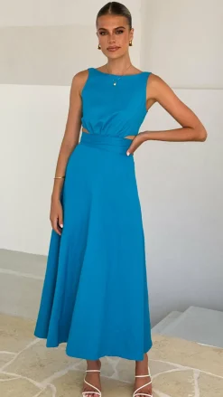Kimberley Maxi Dress - Blue