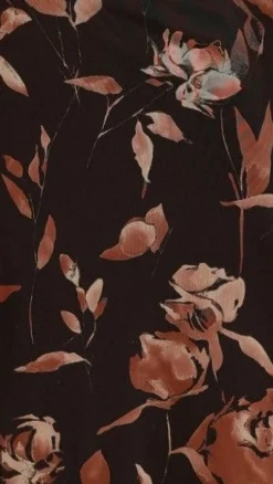 Koah Long Sleeve Maxi Dress - Flower Print