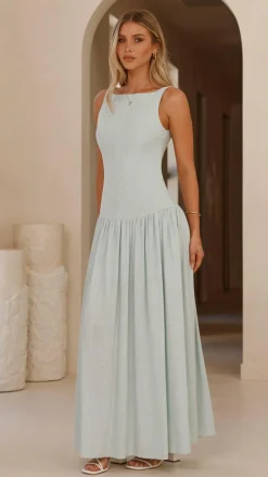 Kora Maxi Dress - Blue