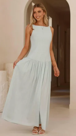 Kora Maxi Dress - Blue