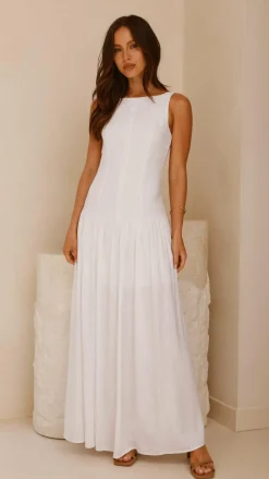 Kora Maxi Dress - White