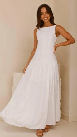 Kora Maxi Dress - White