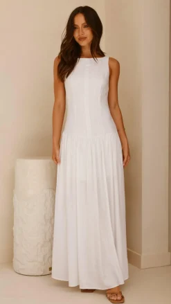 Kora Maxi Dress - White