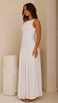 Kora Maxi Dress - White