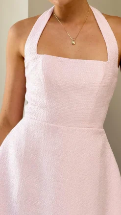 Kristen Mini Dress - Baby Pink