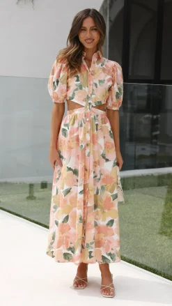 Kylo Midi Dress - Mallorca Floral