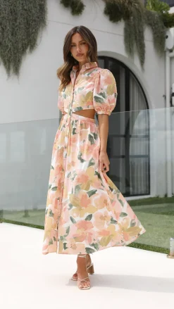 Kylo Midi Dress - Mallorca Floral