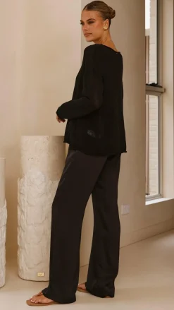 Lakoa Knit Top - Black