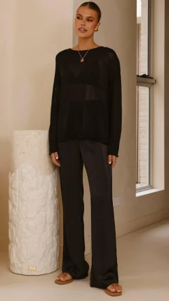 Lakoa Knit Top - Black