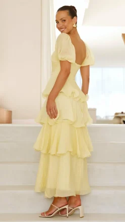 Lanelle Maxi Dress - Yellow