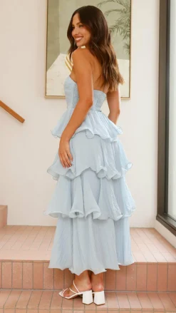 Lanica Maxi Dress - Blue