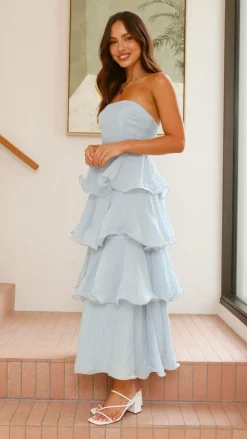 Lanica Maxi Dress - Blue