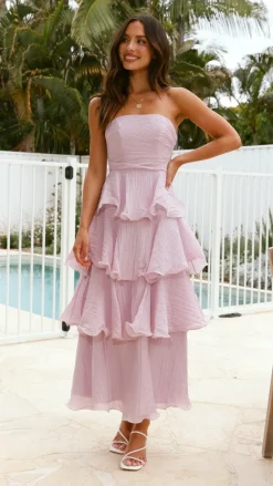 Lanica Maxi Dress - Lilac