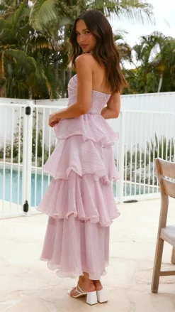 Lanica Maxi Dress - Lilac