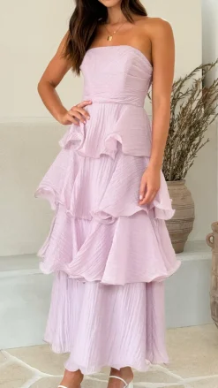 Lanica Maxi Dress - Lilac