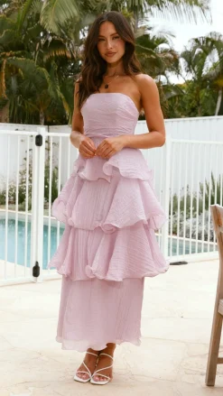 Lanica Maxi Dress - Lilac