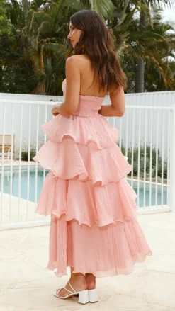 Lanica Maxi Dress - Pink