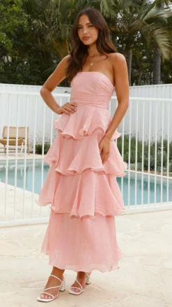 Lanica Maxi Dress - Pink