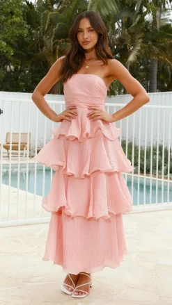 Lanica Maxi Dress - Pink