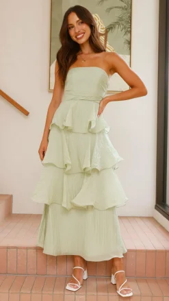 Lanica Maxi Dress - Sage