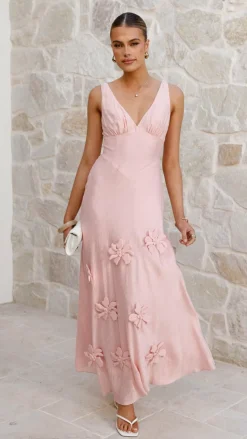Lavara Maxi Dress - Pink