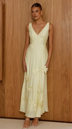 Lavara Maxi Dress - Yellow