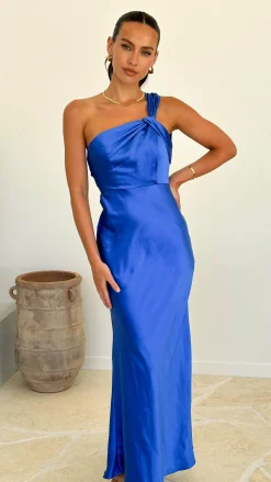 Leah Maxi Dress - Cobalt Blue