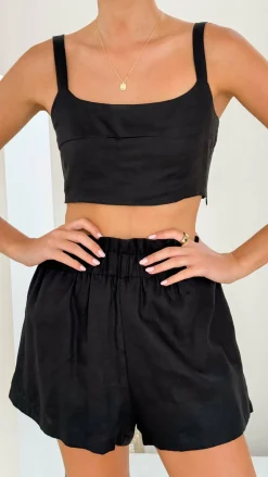 Leila Shorts - Black