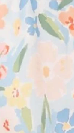 Lia Mini Dress - Blue Summer