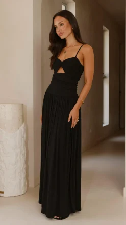 Libertine Maxi Dress - Black