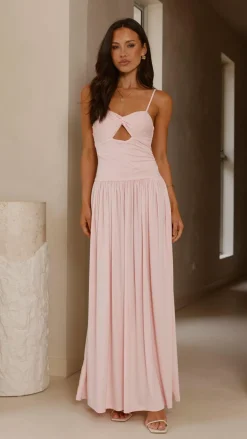 Libertine Maxi Dress - Light Pink