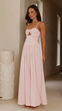 Libertine Maxi Dress - Light Pink