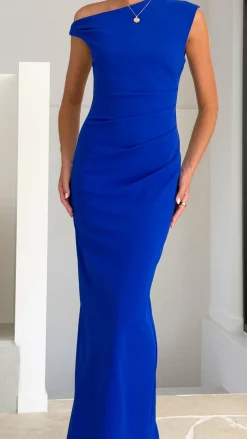 Lilah Maxi Dress - Cobalt Blue