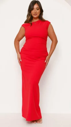 Lilah Maxi Dress - Red