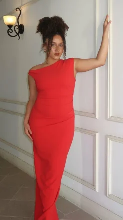 Lilah Maxi Dress - Red