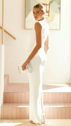 Lilah Maxi Dress - White