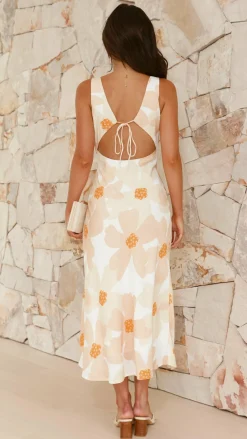 Lola Midi Dress - Buttercup Floral